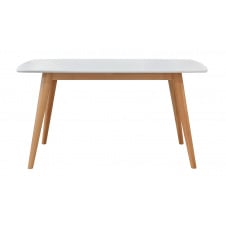 Стіл обідній Меблі-Сервіс 150х90 см білий