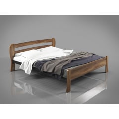 Двоспальне ліжко Айріс Тенеро 140х200 см з дерев'яним голов'ям 180х200/190 Новояворівськ