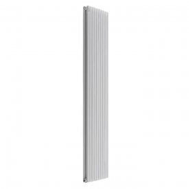 Дизайнерский радиатор Antrax AV 25d 2000х440 вертикальный, белый матовый