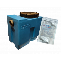 Сепаратор жиру під мийку DG-501E, жироуловлювач 30л Бориспіль