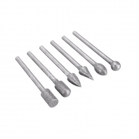 Алмазные буры 6 шт S-Body Technology для гравера бормашинки дремел