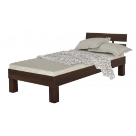 Односпальне ліжко Джені Меблі-сервіс дерев'яна на ламелях