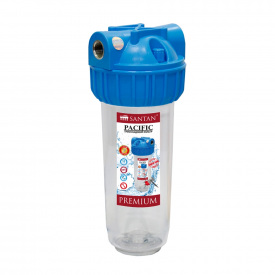 Колба Santan Pacific 3PS, 1" для холодной воды (без картриджа)