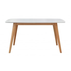 Стіл обідній Меблі-Сервіс 150х90 см білий