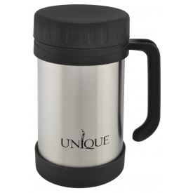 Термос пищевой Unique UN-1034 0.5L Silver-Black (3_00984)