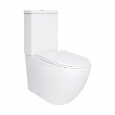 Унитаз напольный Qtap Jay 840х640 безободковый, белый (QT07222175TW)