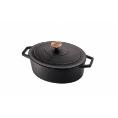 Кастрюля чугунная 4,6 л Berlinger Haus Black Royal Collection (BH-6494) Кропивницький