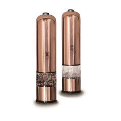 Набір електричних млинів для солі та перцю Berlinger Haus Metallic Line Rose Gold Edition (BH-1905) Южноукраїнськ