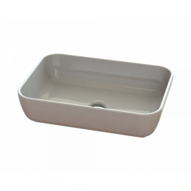 Умывальник накладной Snail Тифани 540x380 овальный, белый матовый (176A100M)