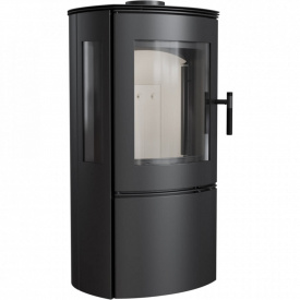 Печь-камин на дровах Kratki FALCON 9 VIEW 10 кВт сталь, напольный (Ø150)