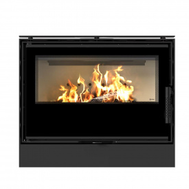 Печь-камин на дровах Kratki PRO KARI 70 8 кВт сталь, напольный (Ø150)