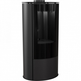 Печь-камин на дровах Kratki KOZA AB S LPG 4,2 кВт сталь, напольный