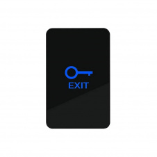 Кнопка виходу cенсорна накладна Trinix ART-901 Black чорна (70-00033)