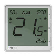 Термостат фанкойла Engo Controls EFAN-24W WiFi 24V білий