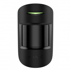 Фото - Датчик руху бездротовий з мікрохвильовим сенсором Ajax MotionProtect S Plus (8PD) black чорний Датчик руху бездротовий з мікрохвильовим сенсором Ajax MotionProtect S Plus (8PD) black чорний