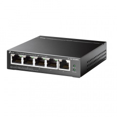 Комутатор TP-Link TL-SG105MPE 5xGE (4xPoE), 120Вт Курінь