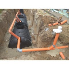 Гофрована дренажна (перфорована) труба SN8 315мм 6м градус перфорації 120-220 Ромни