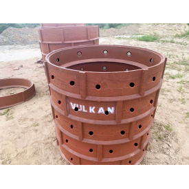 Композитный дренажный колодец VULKAN водосборный колодец для канализации