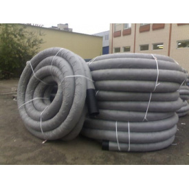 Дренажна труба з фільтром (геотекстилем) 50-110 мм