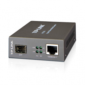 Медіаконвертер TP-Link MC220L (MM до 0.55 км, SM до 10км)