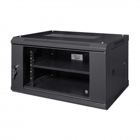Комутаційна шафа NVC-6U/600x450x350 Black (25-00067)