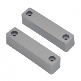 Датчик відчинення магнітоконтактний Trinix СМК 1-1М (K) Silver на металеві поверхні cрібний