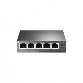 Комутатор TP-Link TL-SG1005P 5xGE (4xPoE), 56Вт