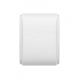 Датчик руху бездротовий вуличний двонаправлений Ajax DualCurtain Outdoor (8EU) ASP white