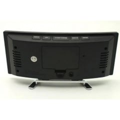 Часы настольные электронные DT-6507 Черные с зеленой подсветкой 17х7 см Коломыя