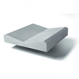  Лоток прикрімний водовідвідний Б1-22-75