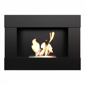 Биокамин Kratki BRAVO стальной, черный (BRAVO/CZARNY/TUV)