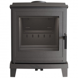 Печь-камин на дровах Kratki Koza K11 6 кВт чугун, отдельно стоящая (Ø150) (5903751223450)