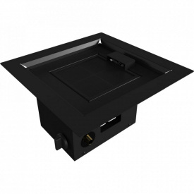 Газовая горелка Kratki AQF 03 11,5 кВт уличная, черная (5901350006269)