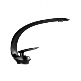 Смеситель для умывальника Mexen CARMEN однорычажный, черный матовый (MEX-746300-70)