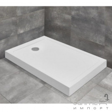 Прямоугольный акриловый душевой поддон Radaway Lupo D Compact 1400x800 LUD1480115-05 белый