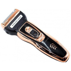 Беспроводная машинка для стрижки 3 в 1 Gemei GM-595 Золотистая (009869) Каменка-Днепровская