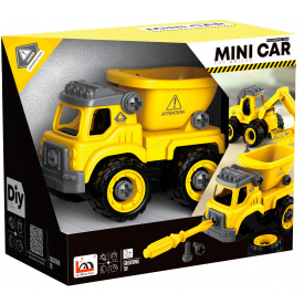 Конструктор DIY Spatial Creativity - Строительный самоскид LM9016 (6548092)