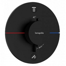 Термостат для душа Hansgrohe ShowerSelect латунь, черный матовый (15553670)