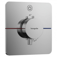 Термостат для душа Hansgrohe ShowerSelect латунь, хром глянцевый (15581000)