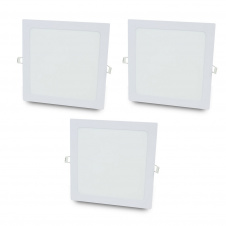 Комплект світильників світлодіодних Lightwell LW-SQ-RCD-18 18 W 3 шт