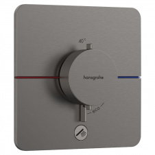 Термостат для душа Hansgrohe ShowerSelect латунь, черный матовый (15589340)
