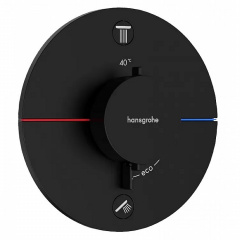 Термостат для душа Hansgrohe ShowerSelect латунь, черный матовый (15553670) Київ