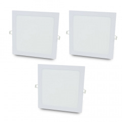 Комплект светильников светодиодных Lightwell LW-SQ-RCD-18 18 W 3 шт Умань
