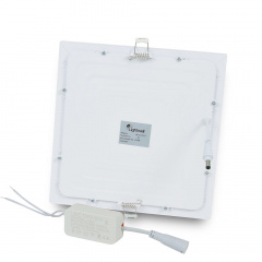 Комплект світильників світлодіодних Lightwell LW-SQ-RCD-12 12 W 3 шт Ізмаїл