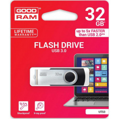 Flash Drive Goodram Twister 32GB (UTS3-0320K0R11) (6296706) Херсон