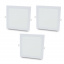 Комплект светильников светодиодных Lightwell LW-SQ-RCD-18 18 W 3 шт Умань