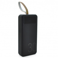 Повербанк Power bank Voltronic YM-318KCX 30000mAh, With 3 owner cable, plastic, Black, BOX