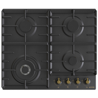 Газова варильна поверхня Gorenje GW 642 CLB (BG6AB-G0B) (6658187)
