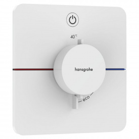 Термостат для душа Hansgrohe ShowerSelect латунь, белый матовый (15581700)