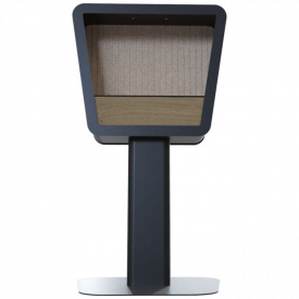 Биокамин Kratki ECHO TRAPEZ стальной, без стекла, черный (ECHO/TRAPEZ/50/TUV)